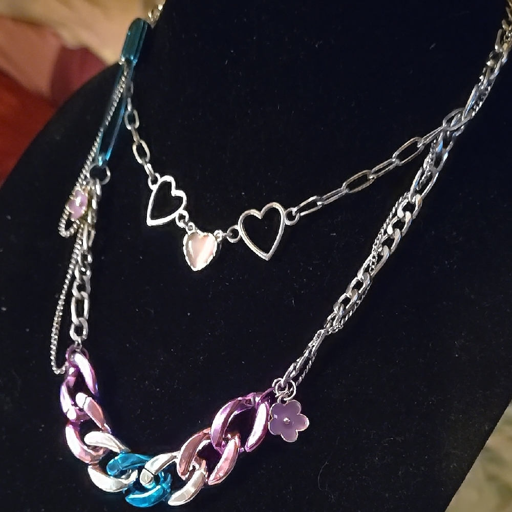 Colorful Metal And Resin Chain - Picture 11 of 15